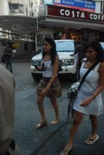 Genelia D Souza snapped together at coffee shop on 16th Nov 2011 (11).JPG